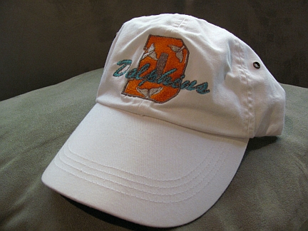 Dolphins White Adjustable Cap-embroidered,cap,Dolphins,adjustable,white