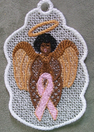 Breast Cancer Angel 2 Bookmark-