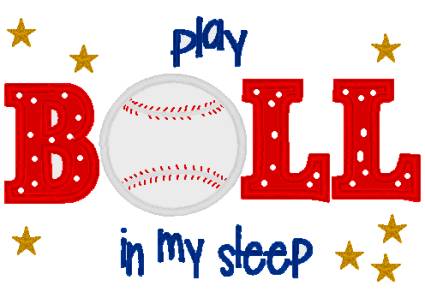 Play Ball in my Sleep Pillowcase-baseball, pillowcase, pillow case