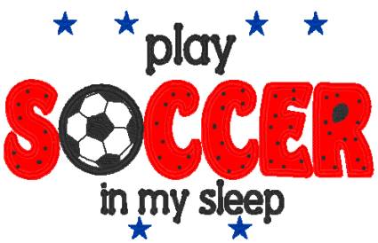 Play Soccer in My Sleep Pillowcase-soccer, sleep, pillowcase, pillow case