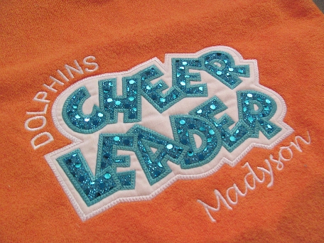 Dolphins Cinch Bag-embroidered,cinch,bag,cheerleader,Dolphins
