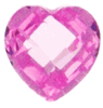 October Birthstone Heart Charm-Forever in My Heart, jewelry, birthstone, charm
