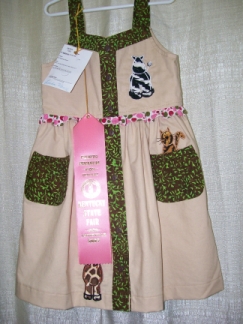 KY State Fair Ribbon Winning Dress-