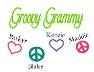 Groovy Grandma-Grandma, shirt, peace sign