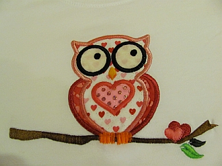 owl heart-