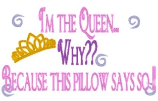Queen Pilllowcase-pillowcase, pillow case, queen, attitude