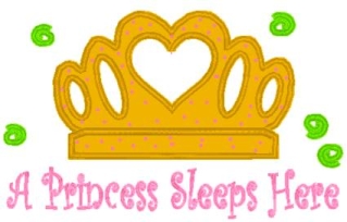 Princess Pillowcase-princess, crown, pillowcase, pillow case