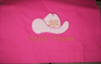 Rodeo Princess Pillowcase-pillowcase, pillow case, rodeo, cowgirl